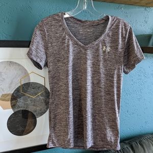 Under Armor purple short sleeve small t-shirt